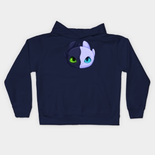 Night Fury and Light Fury Kids Hoodie